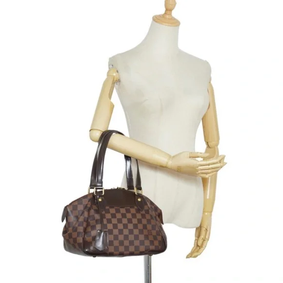 💯 Authentic Louis Vuitton Damier Ebene Verona PM Handbag - Picture 16 of 16